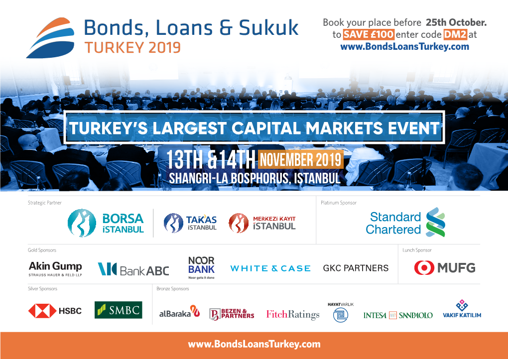 Turkey's Largest Capital Markets Event