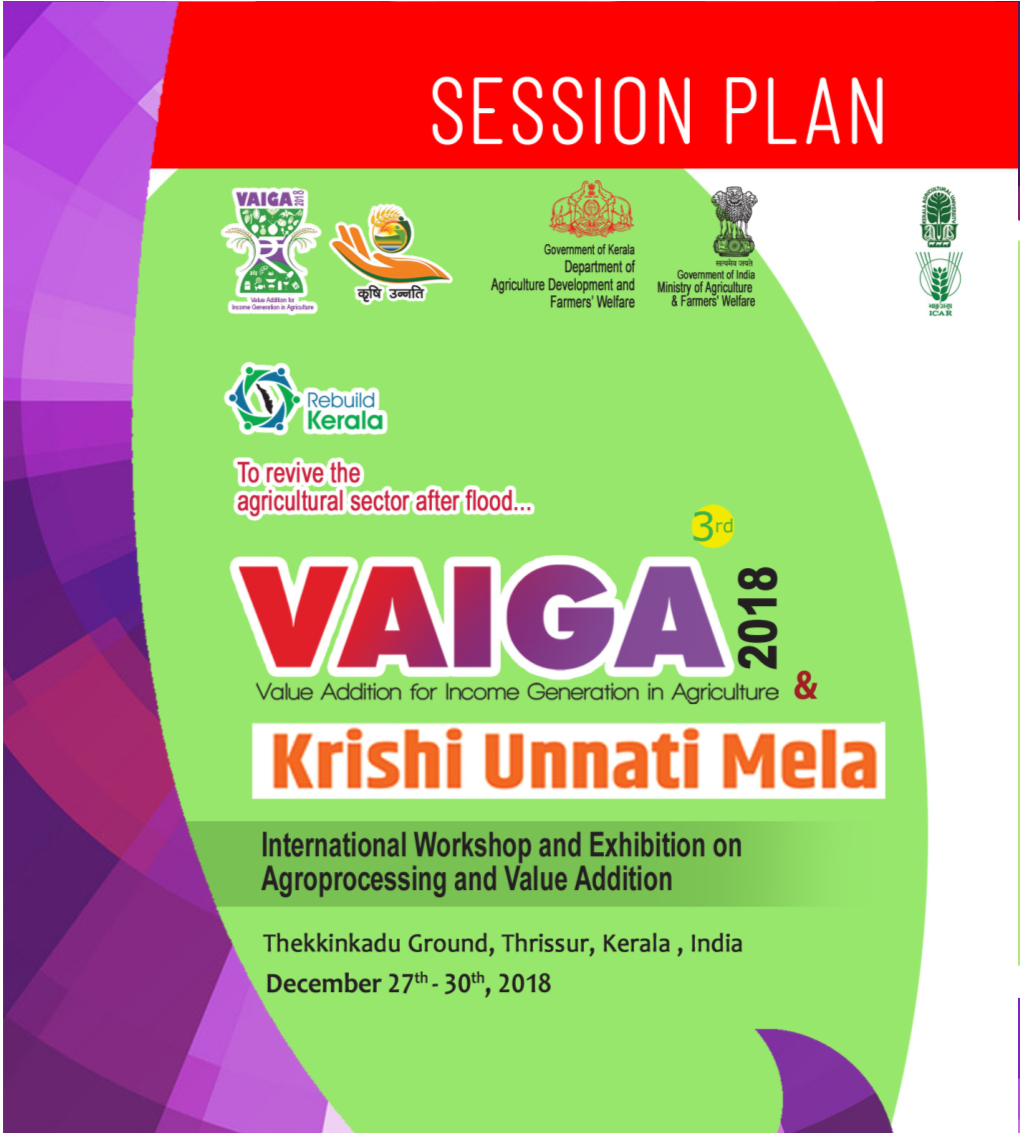 Session Plan for Vaiga 2018