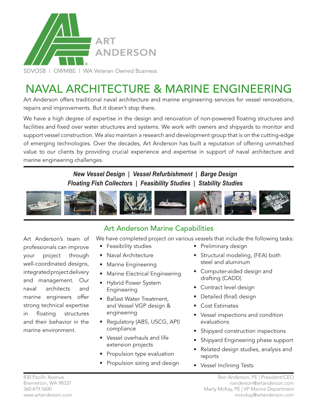 Naval Architecture & Marine Engineering