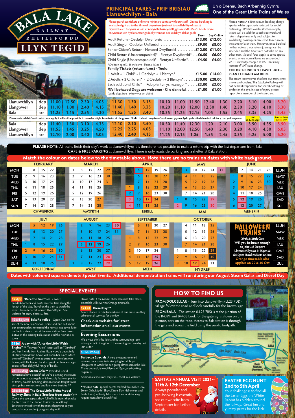 2021 Timetable Inside.Pdf