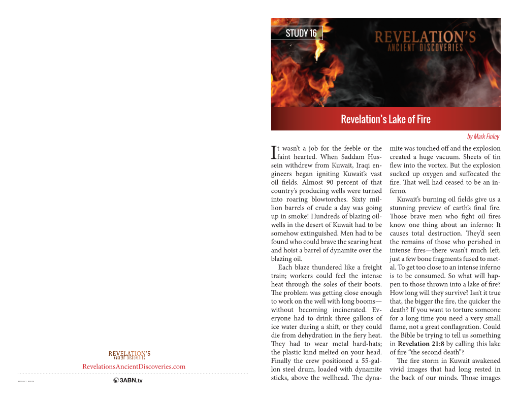 Revelation's Lake of Fire