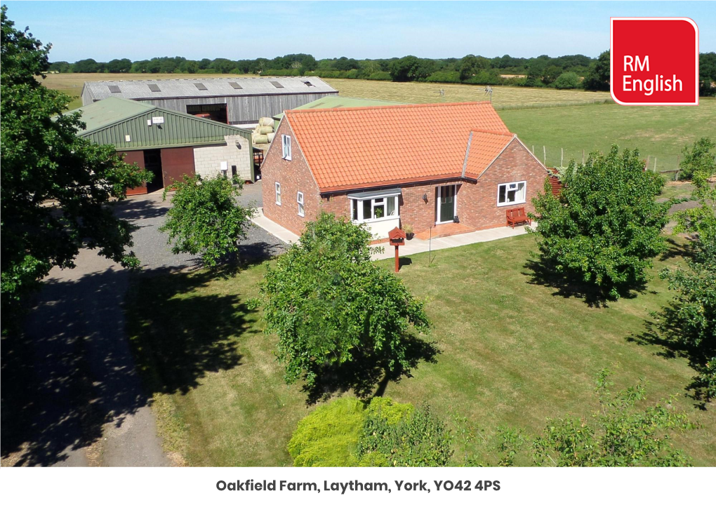 Oakfield Farm, Laytham, York, YO42