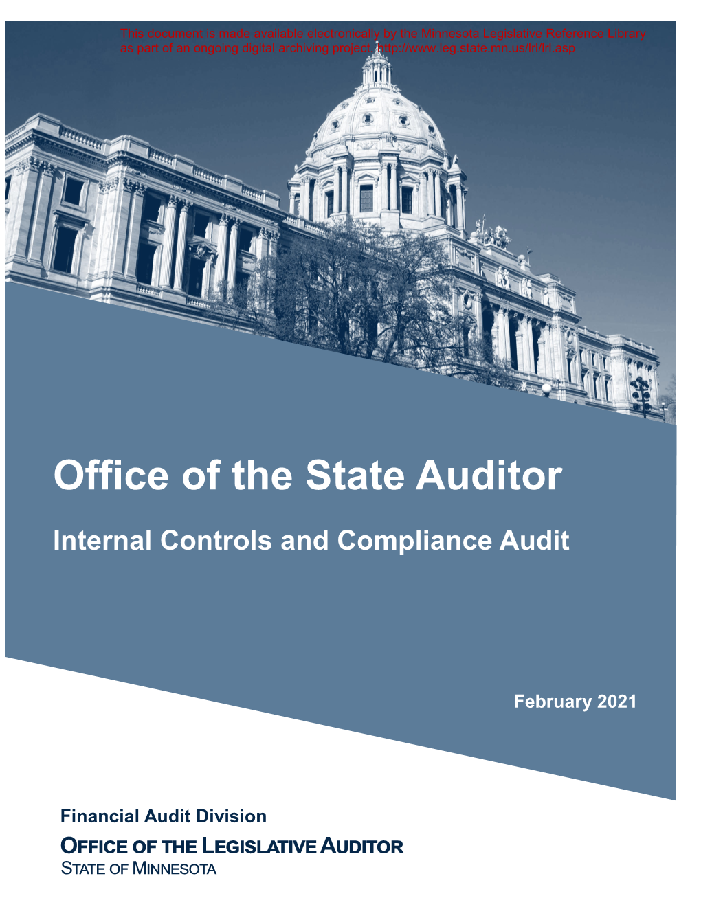 Office of the State Auditor