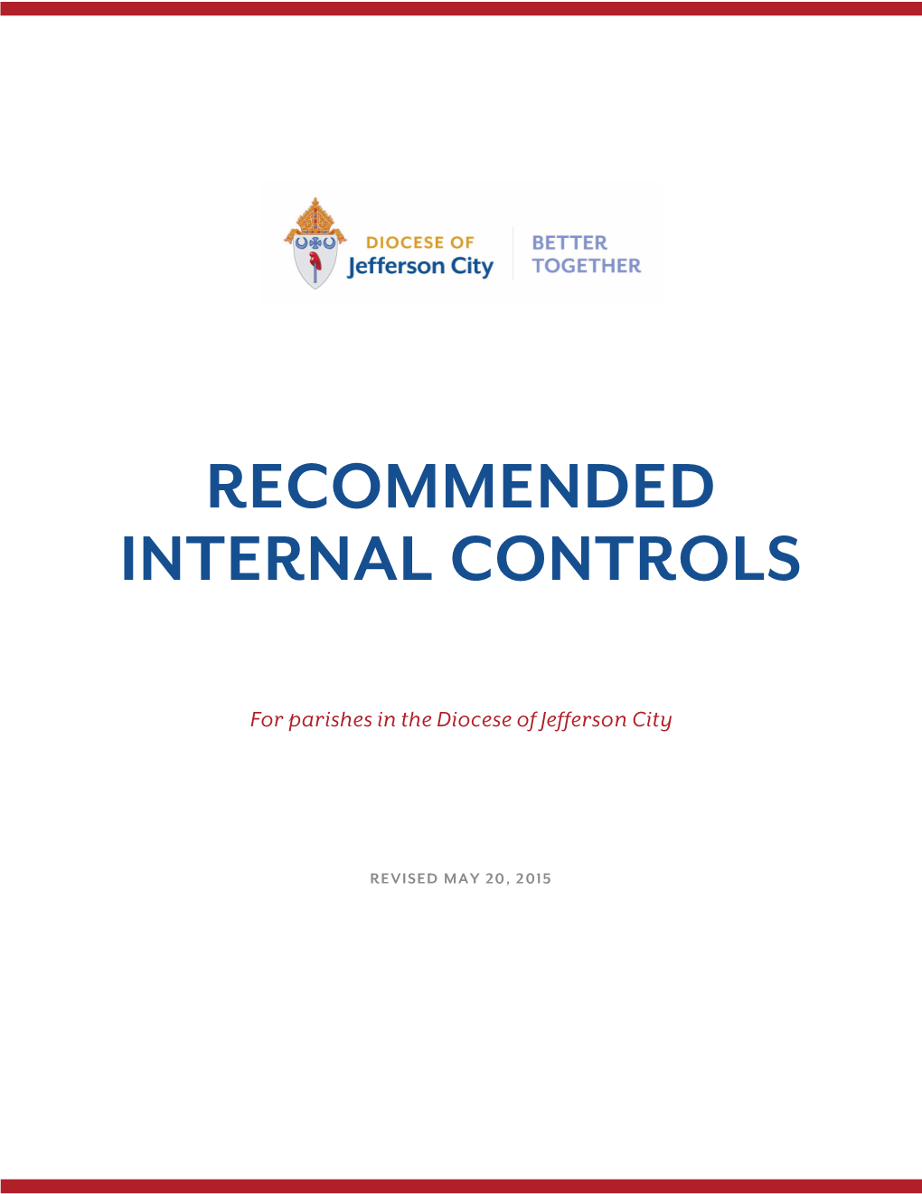 Recommended Internal Controls