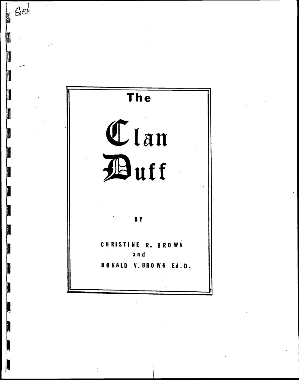 The Clan Duff