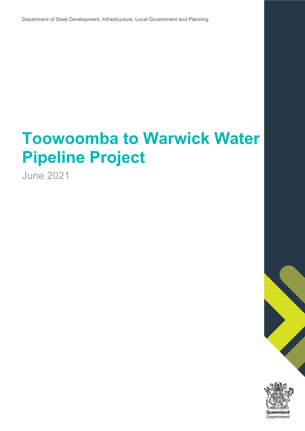 Toowoomba to Warwick Water Pipeline Project Report