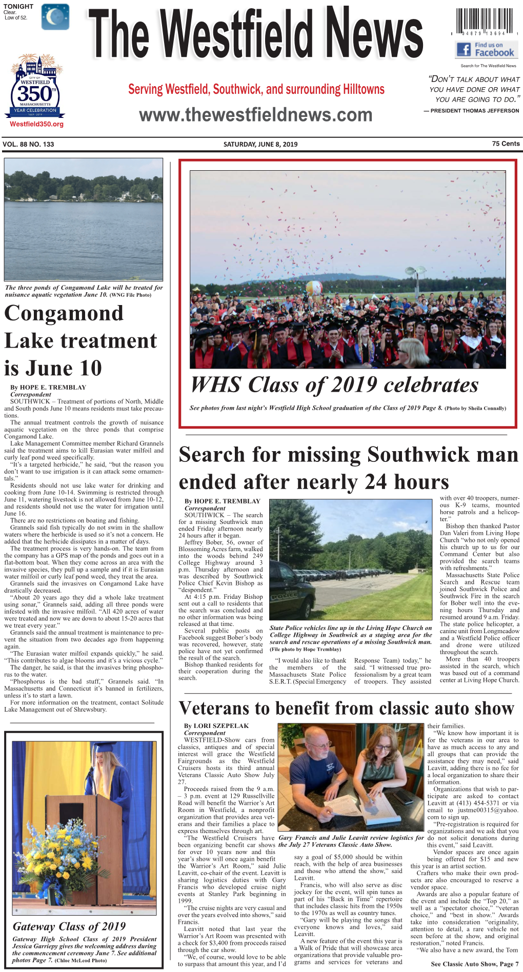 WHS Class of 2019 Celebrates
