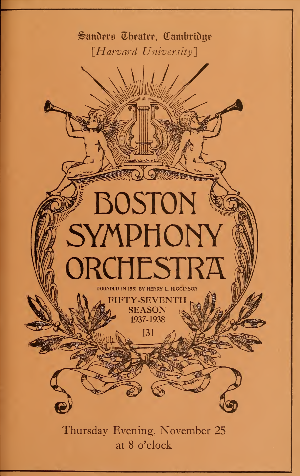 Boston Symphony Orchestra Concert Programs, Season 57,1937-1938, Trip