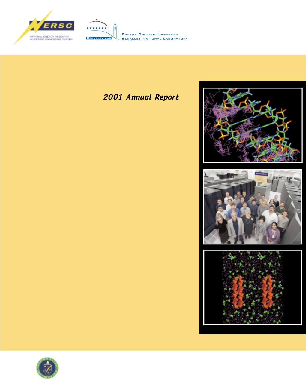 2001 Annual Report National Energy Research Scientific Computing Center