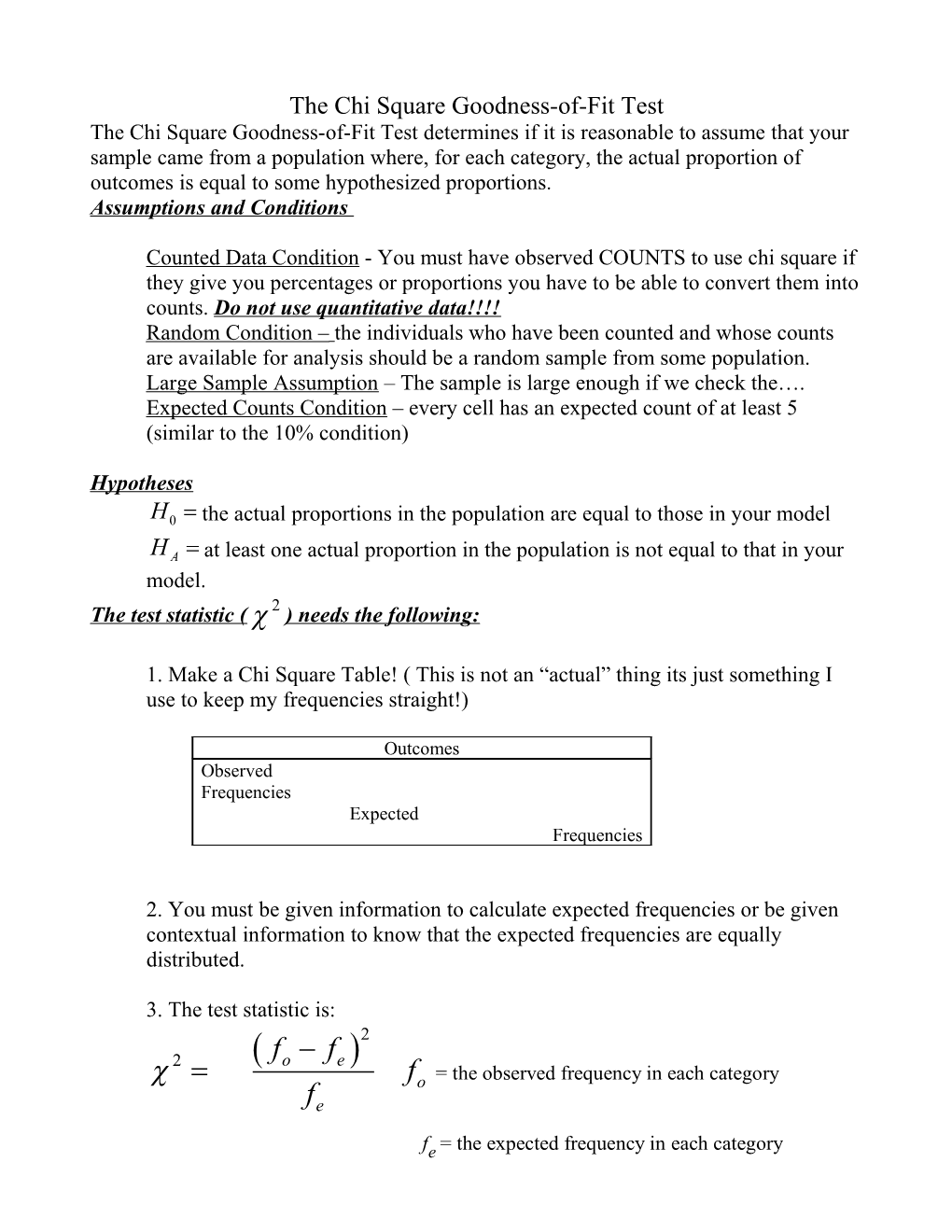 The Independent Samples T-Test