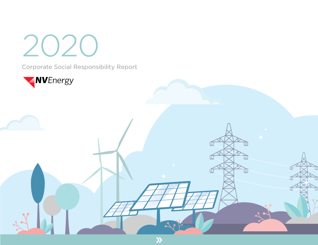NV Energy 2020 Corporate Social Responsibility Report