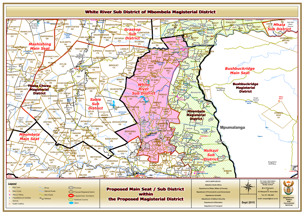 Mp Mbombela Magisterial District White River Sub.Pdf