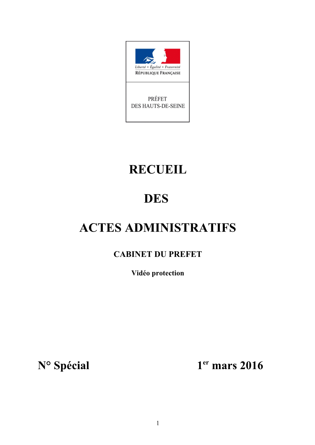 Cabinet Du Prefet