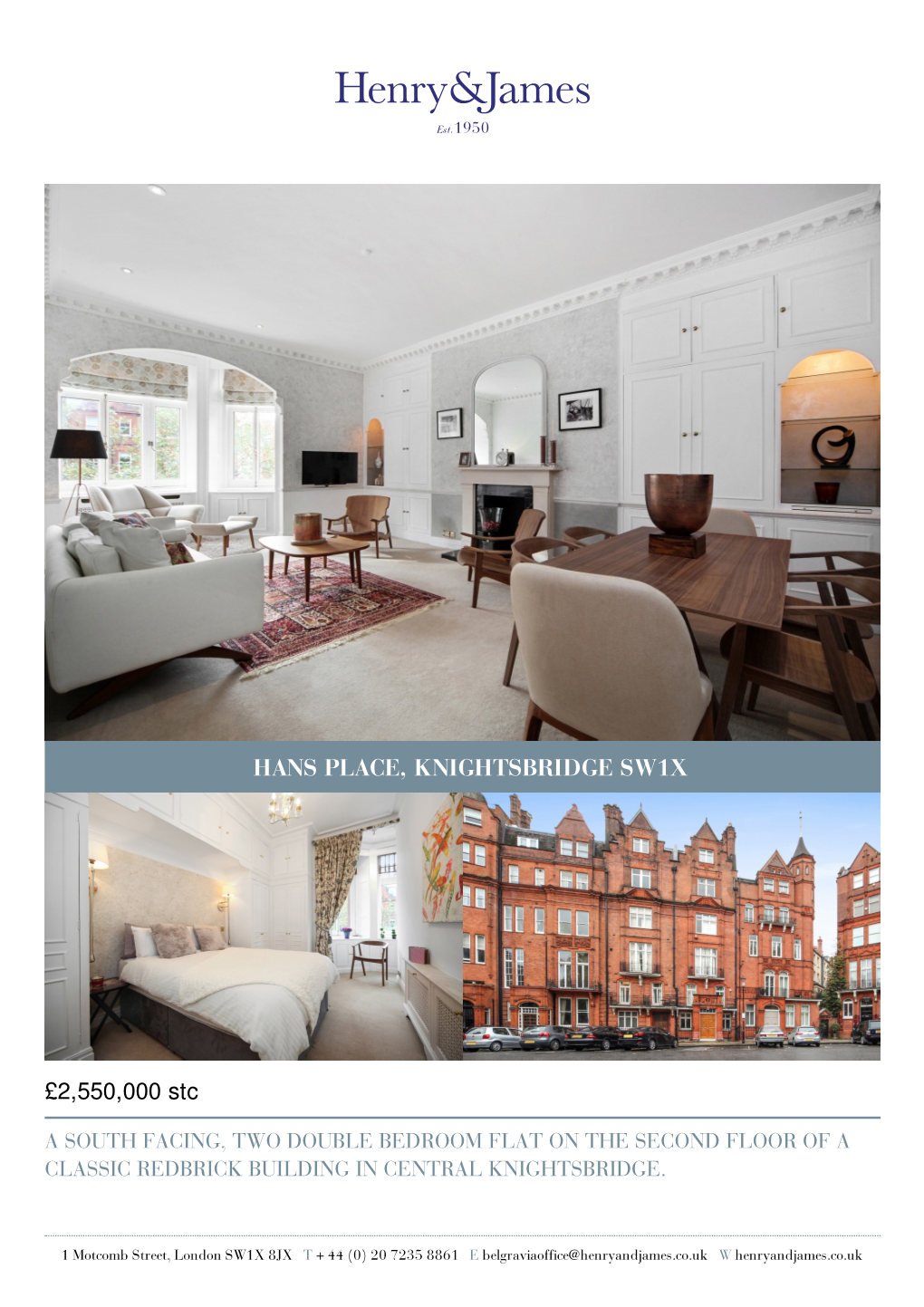 Hans Place, Knightsbridge Sw1x