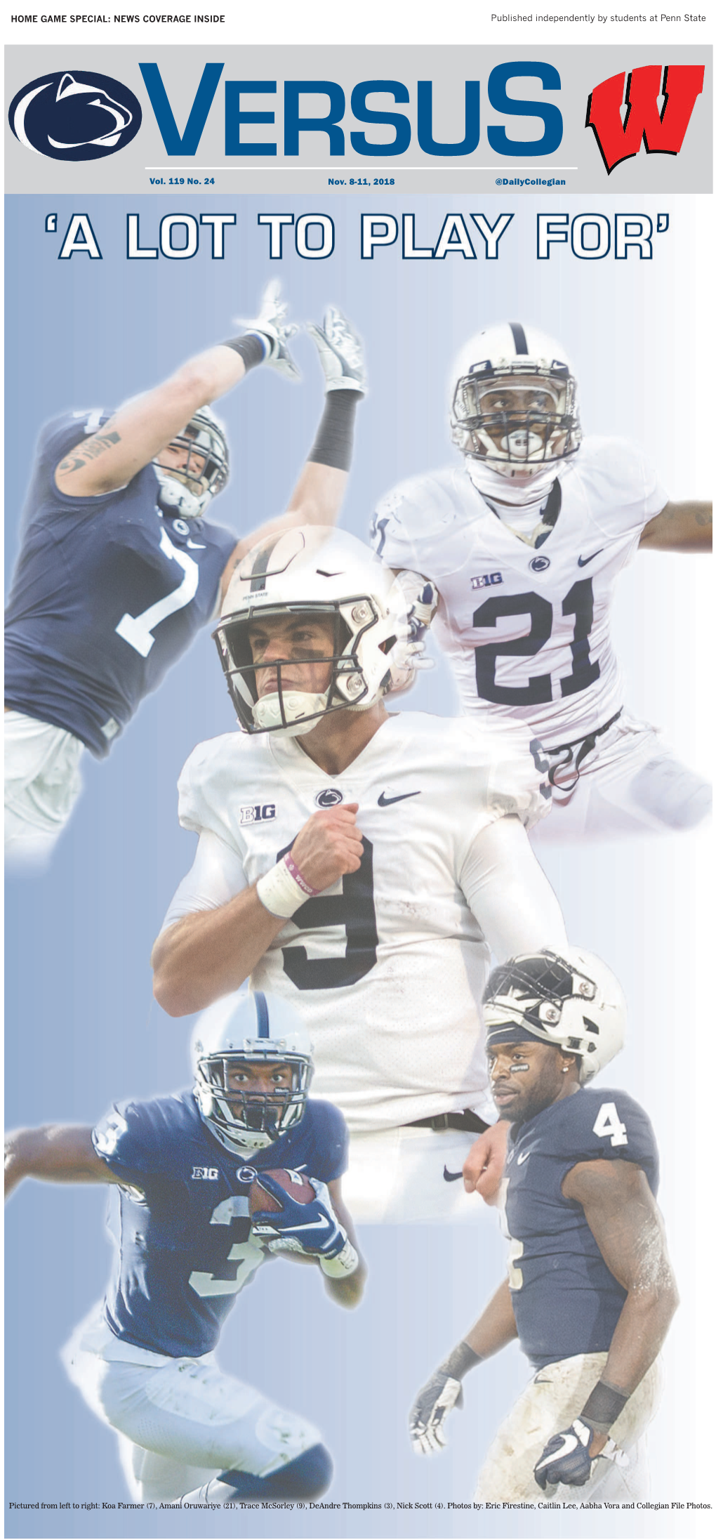 PENN STATE Nittany Lions (6-3) (3-3 Big Ten)