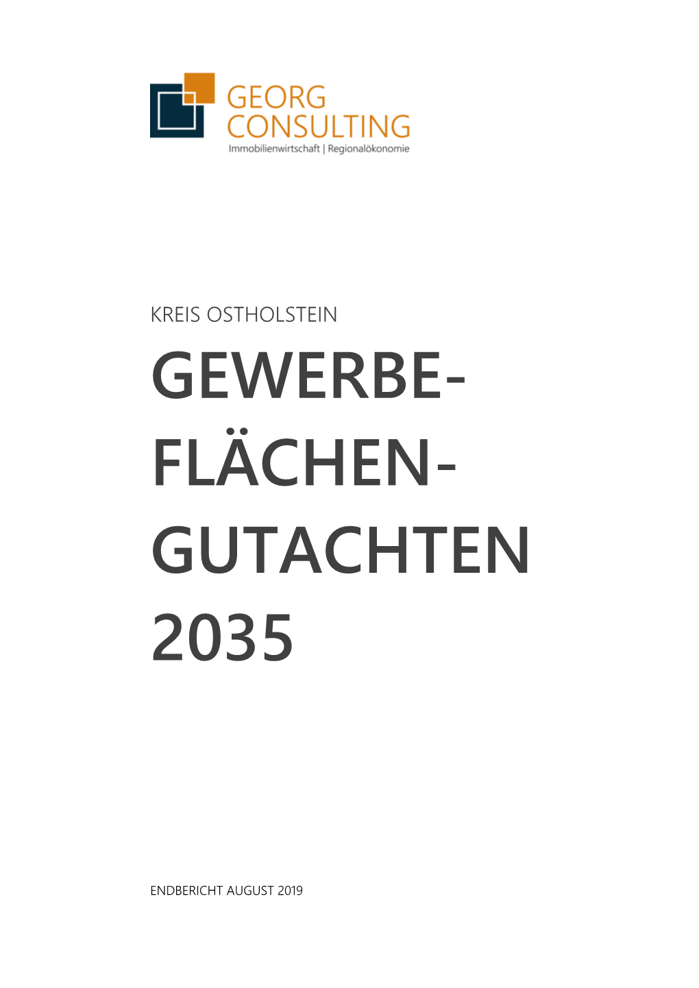 Gewerbe- Flächen- Gutachten 2035