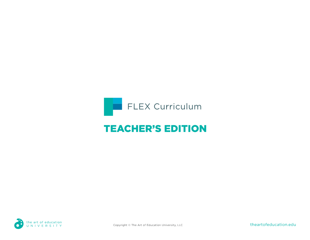The FLEX Teacher's Edition