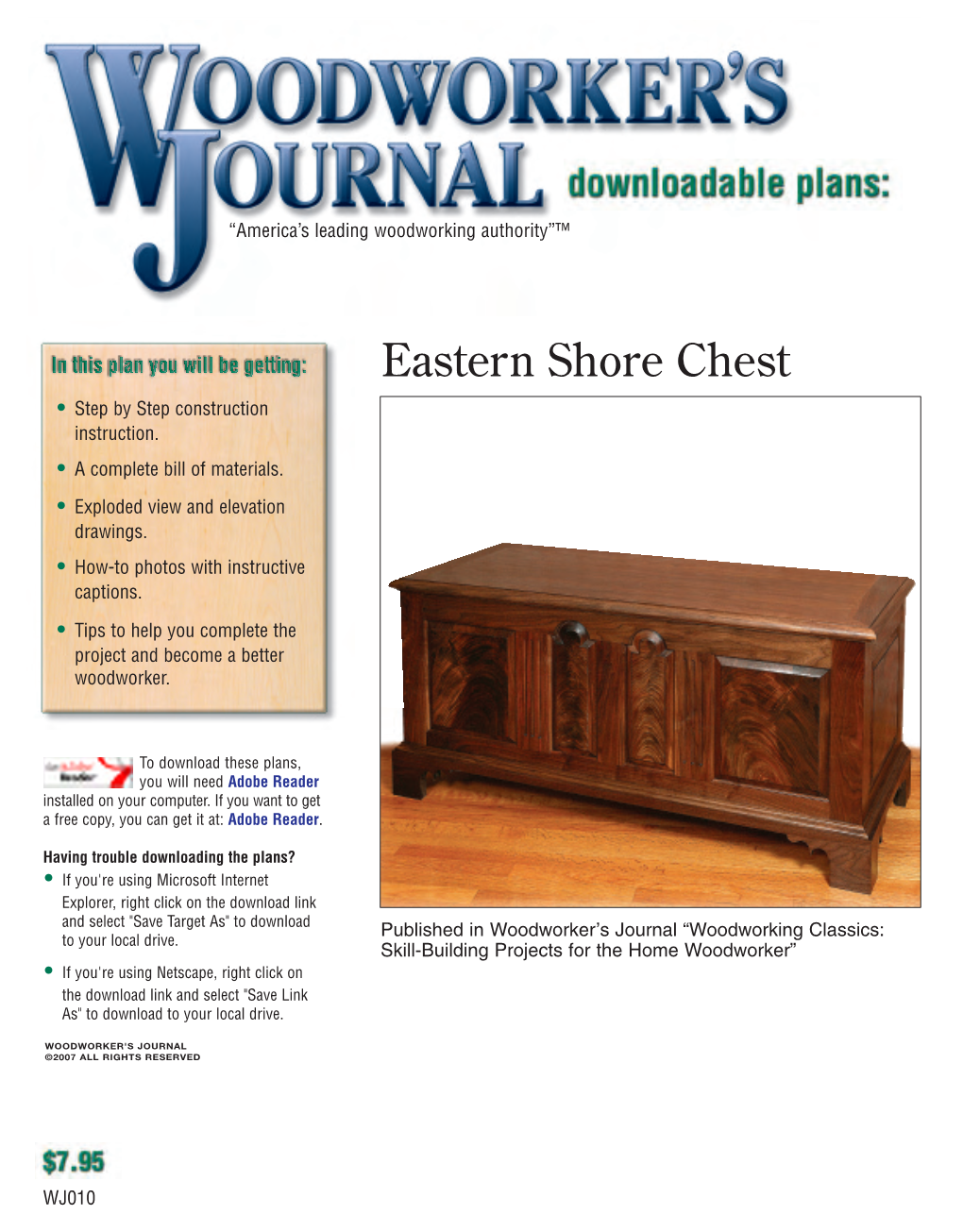 Eastern Shore Chest