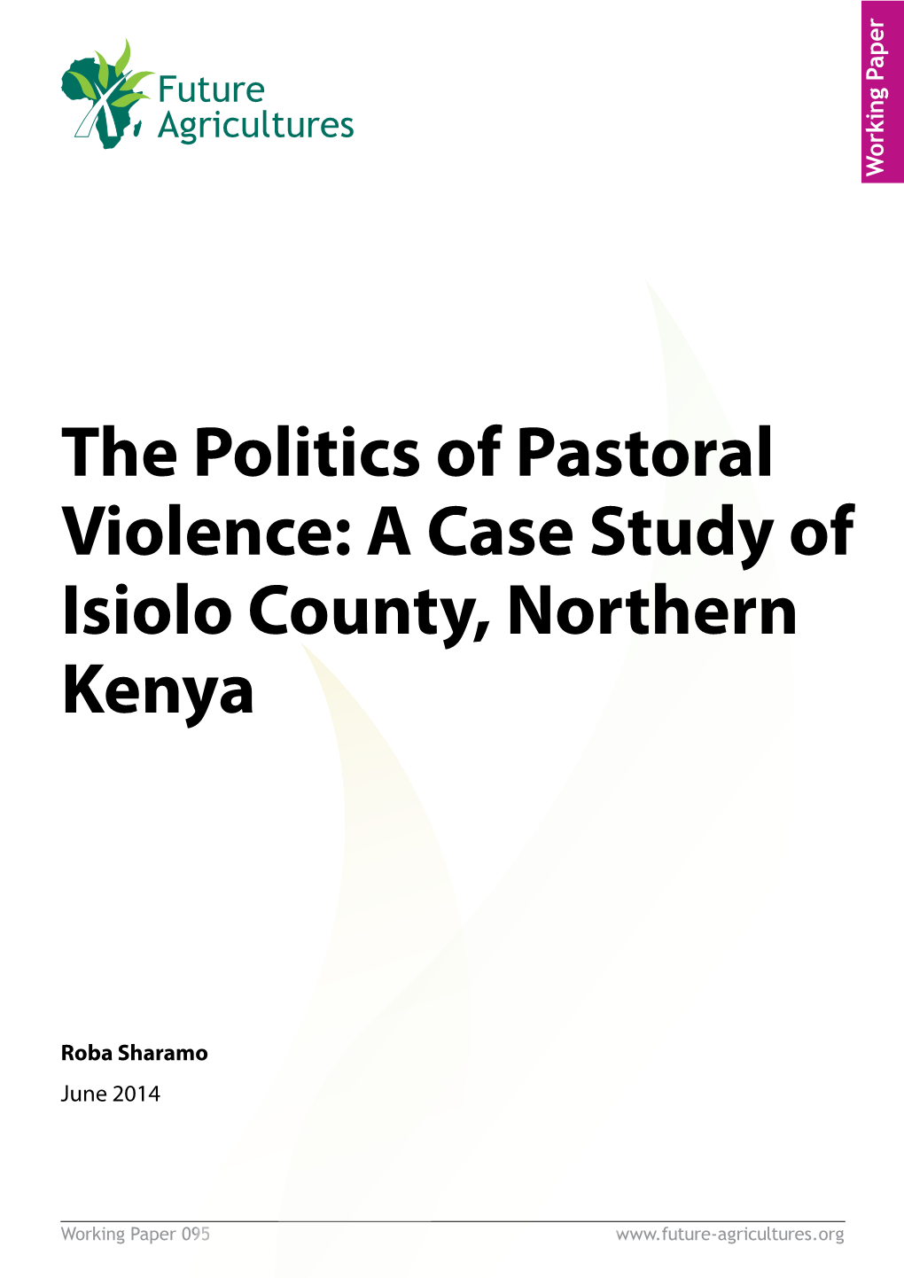 A Case Study of Isiolo County, Northern Kenya