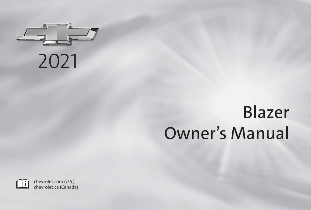 2021 Chevrolet Blazer Owner's Manual