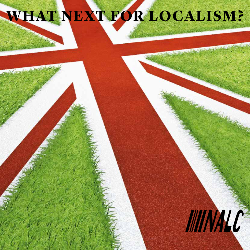 View What Next for Localism?