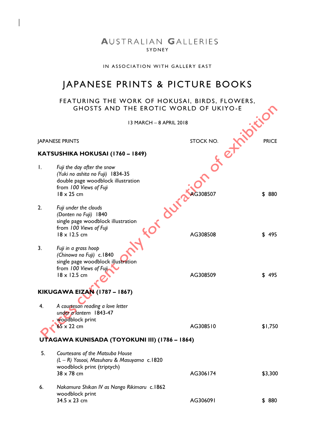 Japanese Prints & Picture Books