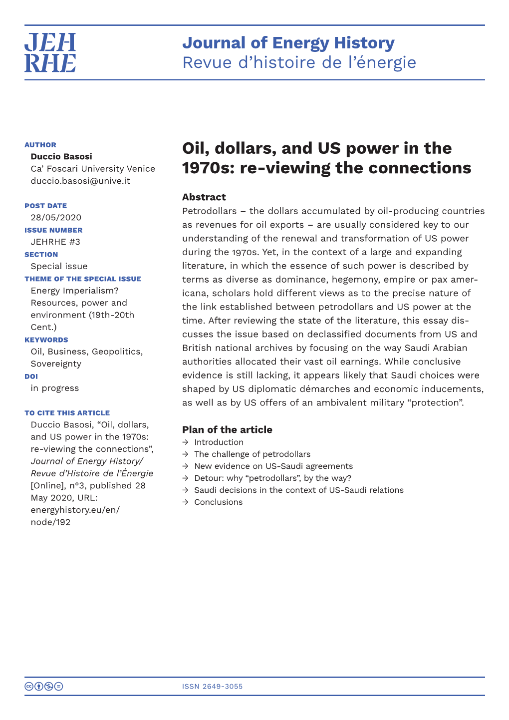 10 Oil, Dollars, and US Power in the 1970S.Indd