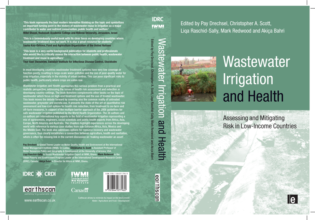 Book: Wastewater Irrigation and Health