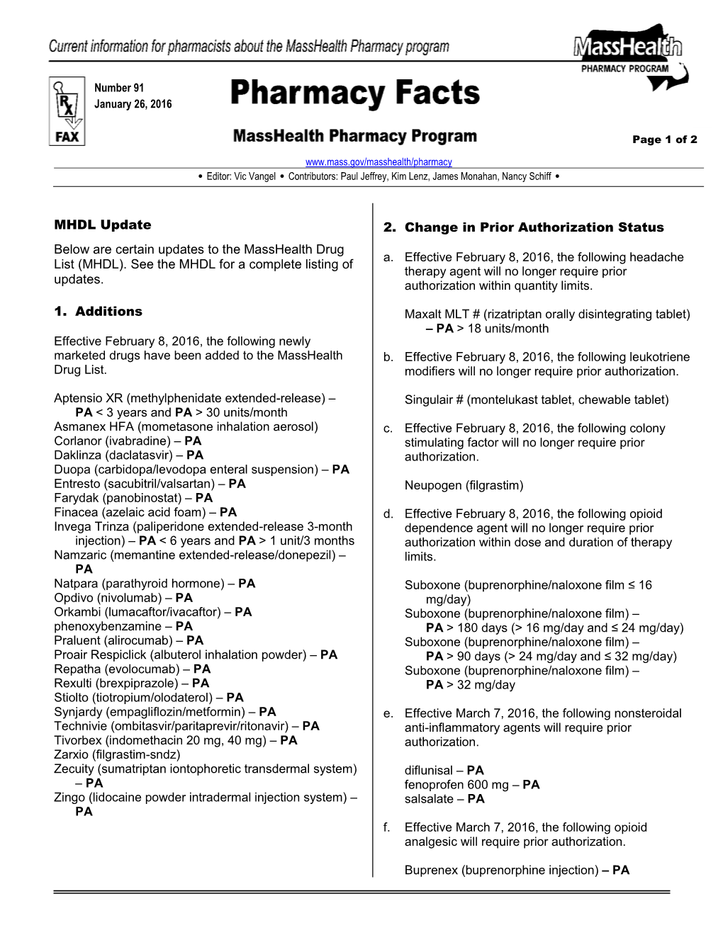 Open PDF File, 199.36 KB, for Pharmacy Facts 91