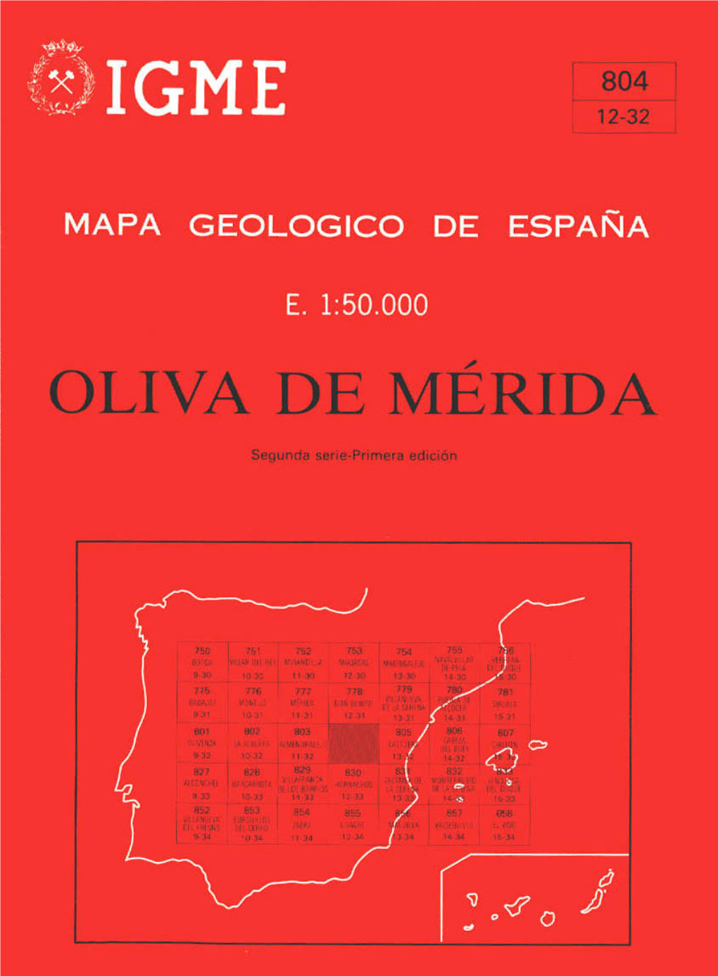 Memoria Asociada Al Mapa De La Hoja