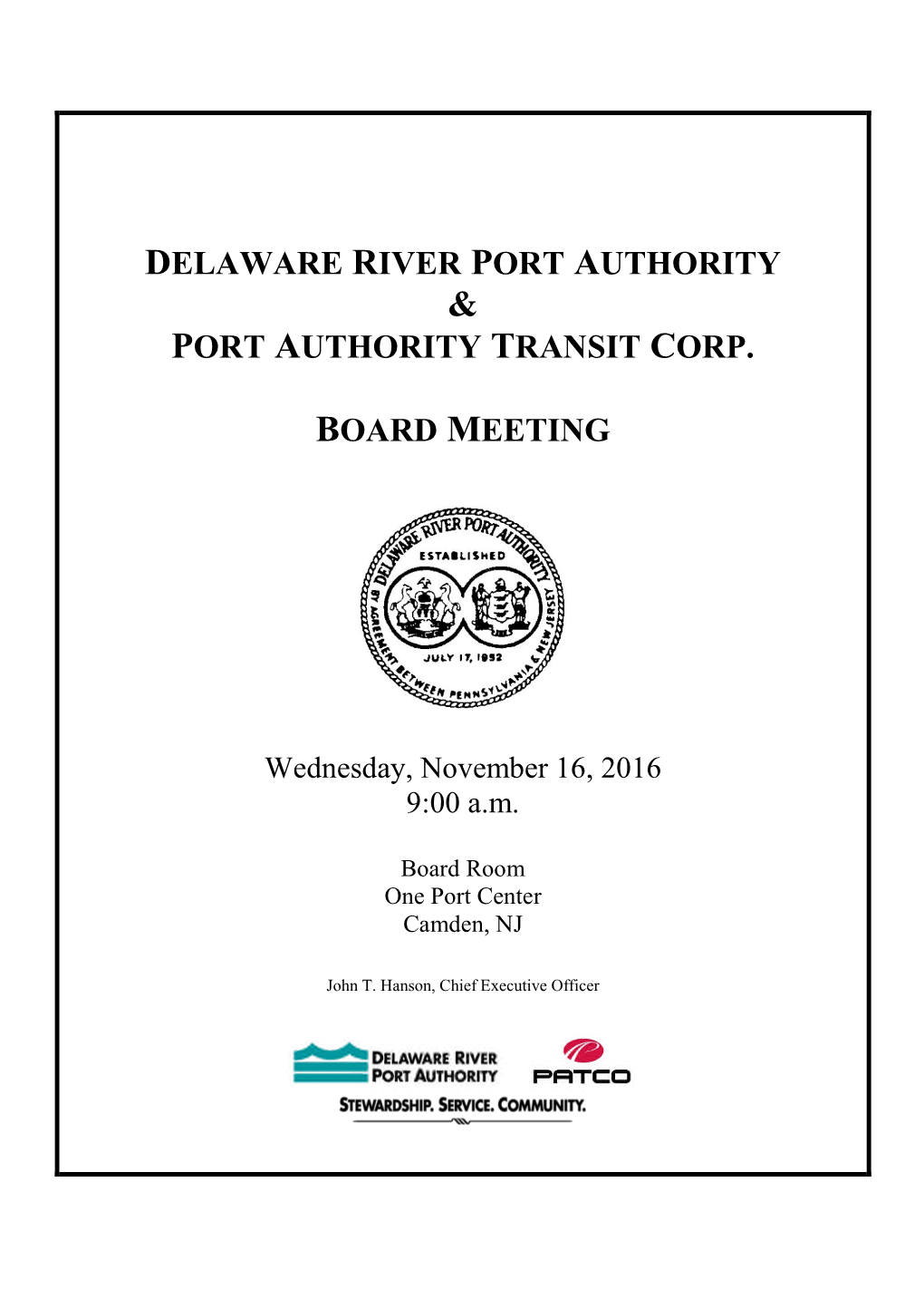 Delaware River Port Authority Port Authority