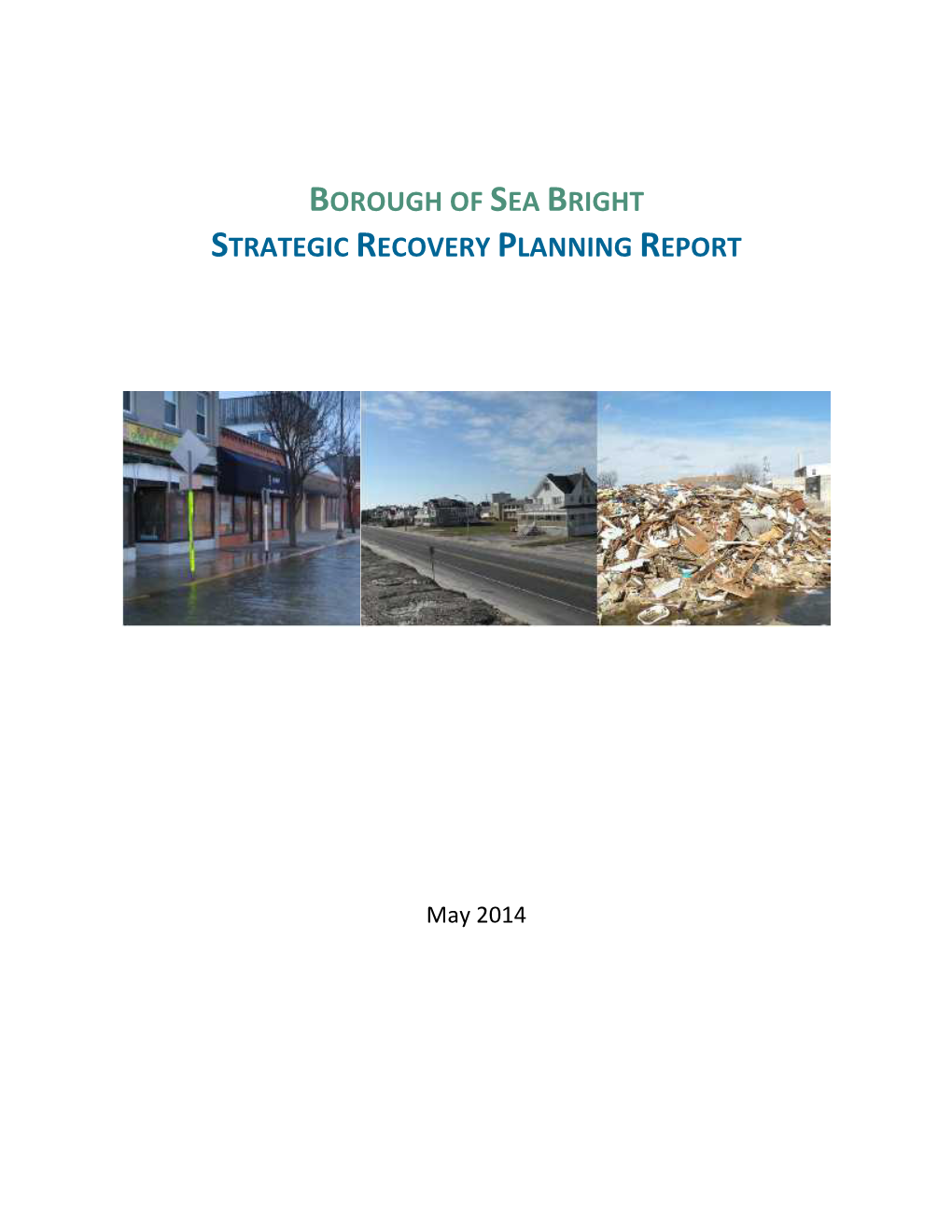 Borough of Sea Bright Strategic Recovery Planning Report