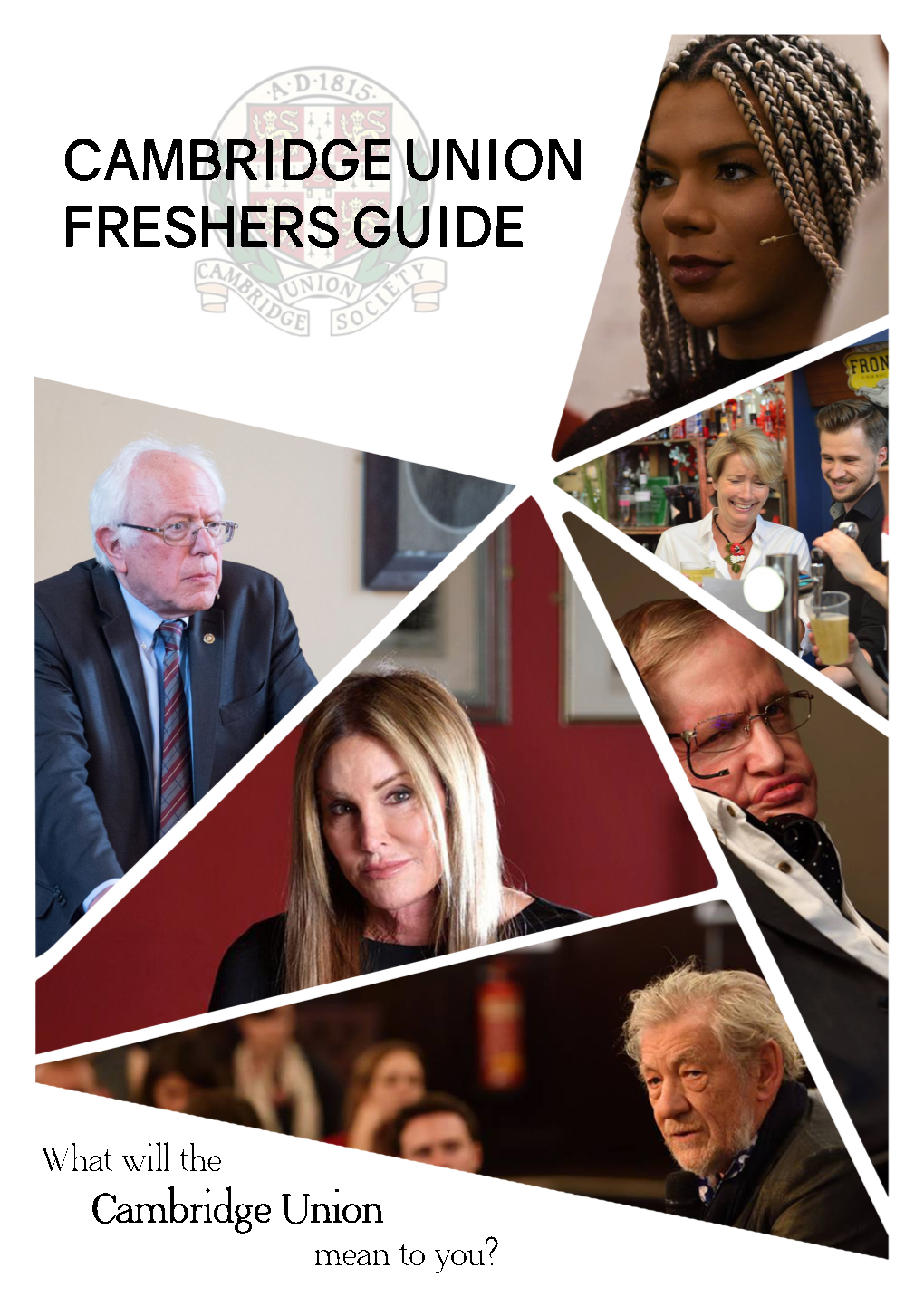 Cambridge Union Freshers' Guide