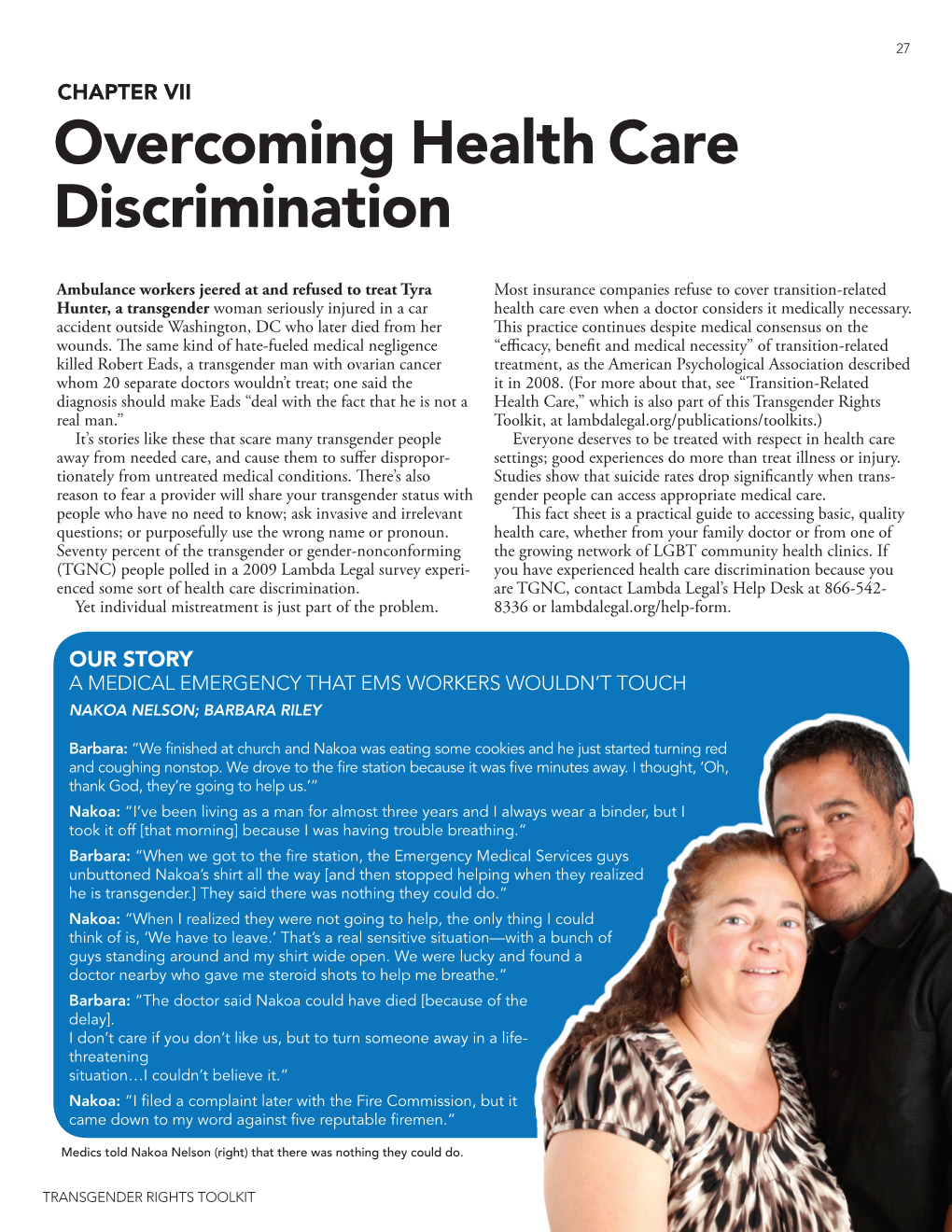 Overcoming Health Care Discrimination