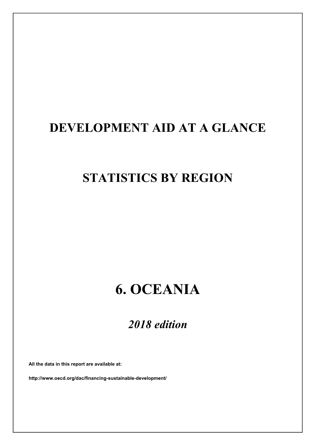 Aid Statistics at a Glance to Africa