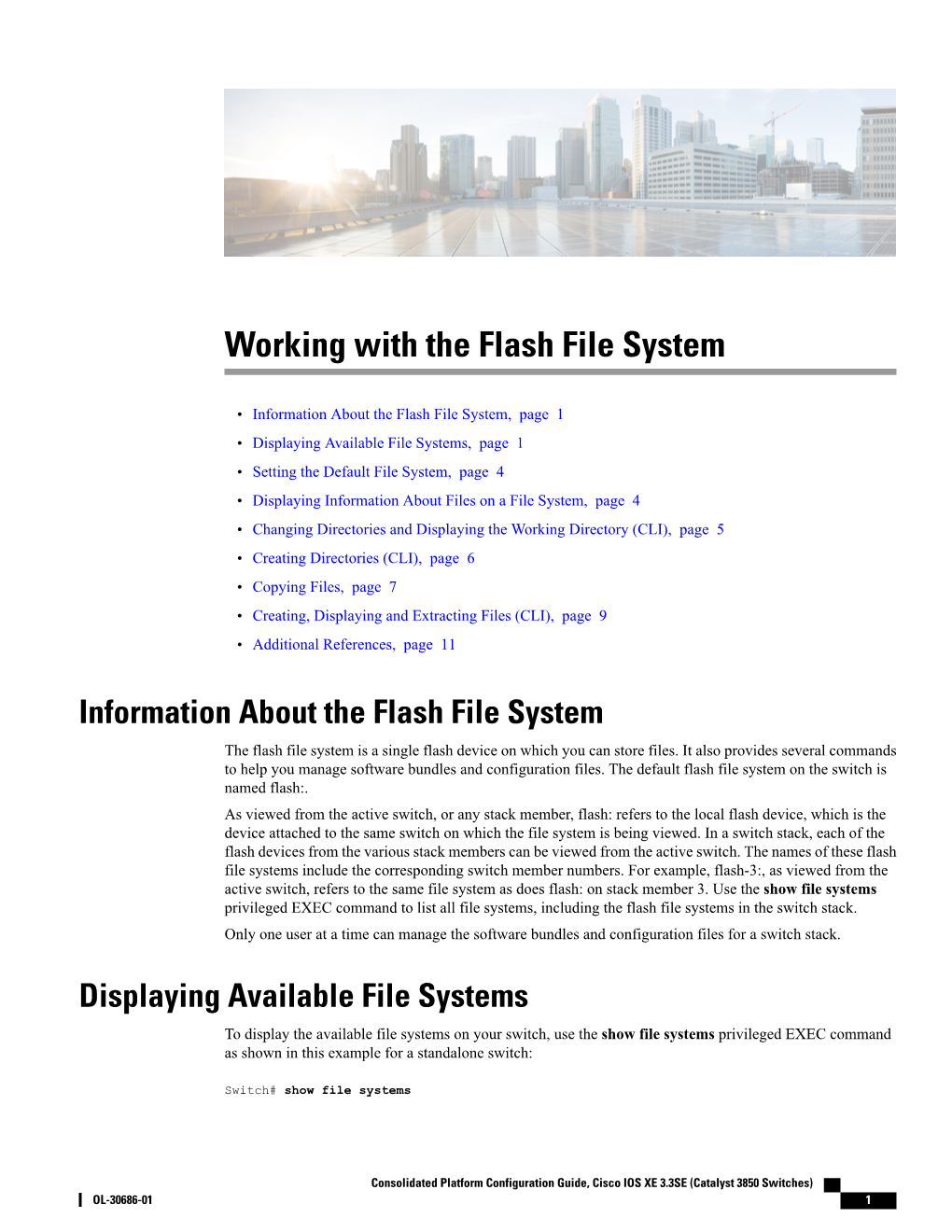 Working with the Flash File System