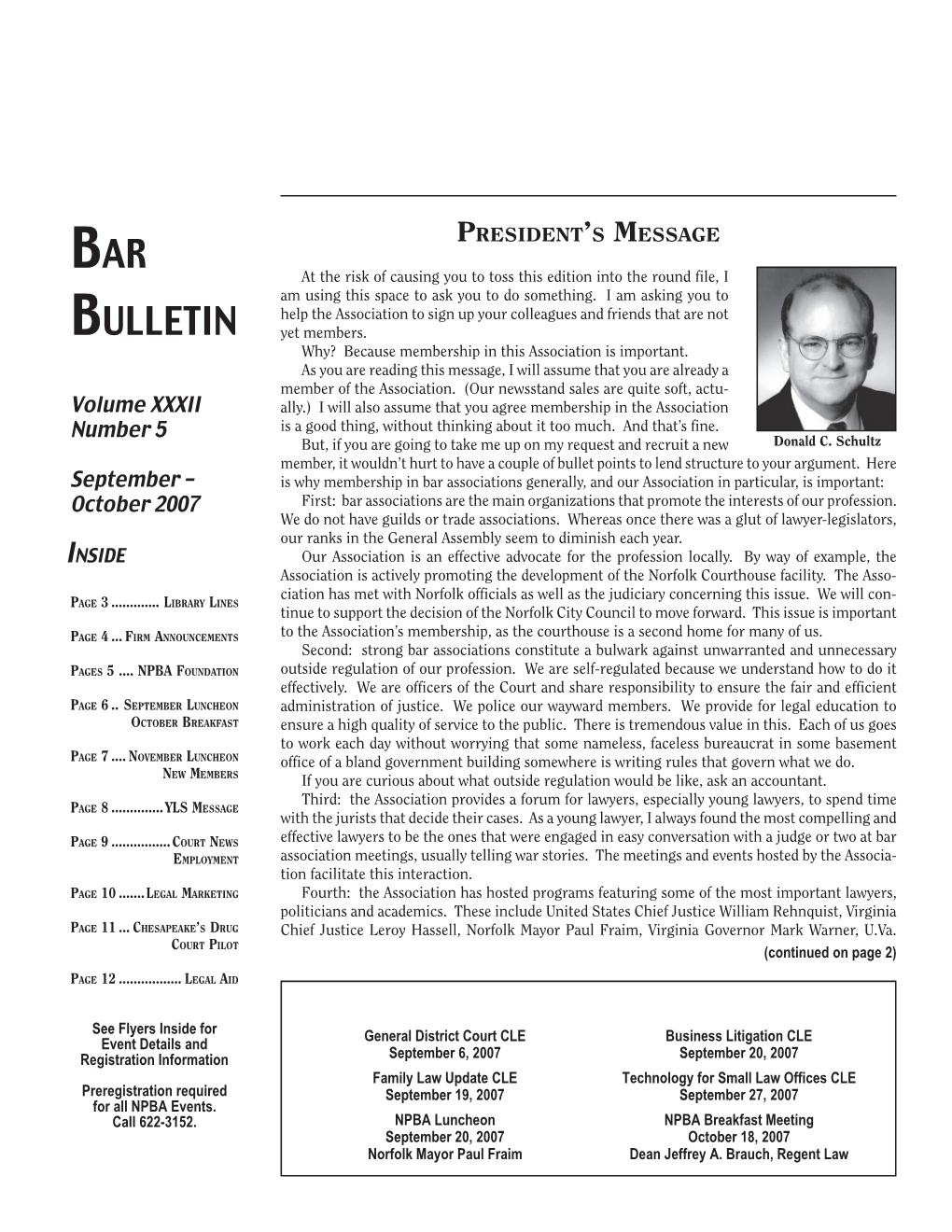 BULLETIN Yet Members