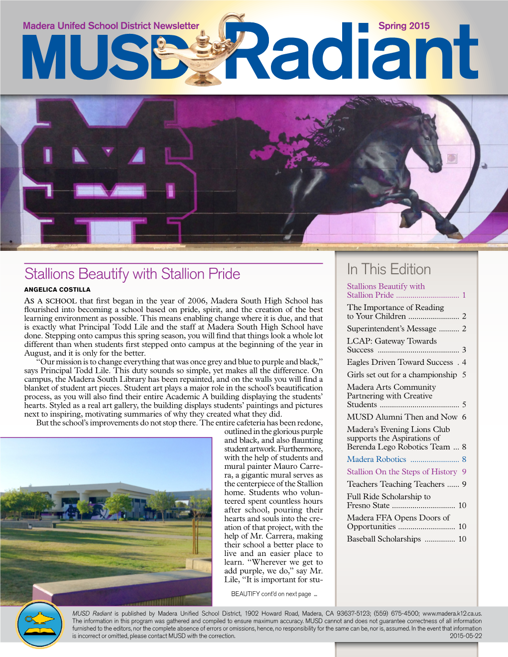 Stallions Beautify with Stallion Pride in This Edition