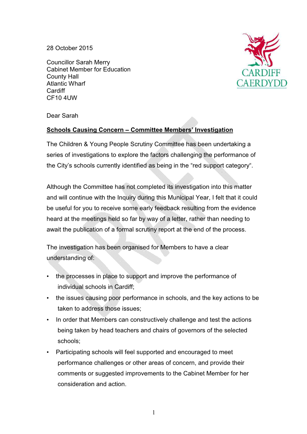 Final Draft Letter to Cabinet Member V2