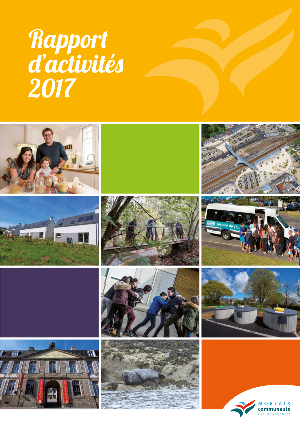Rapport D'activités 2017 De Morlaix Communauté