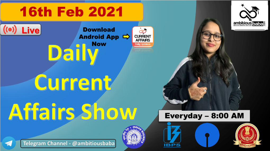 16Th Feb 2021 Live Download Android App Now