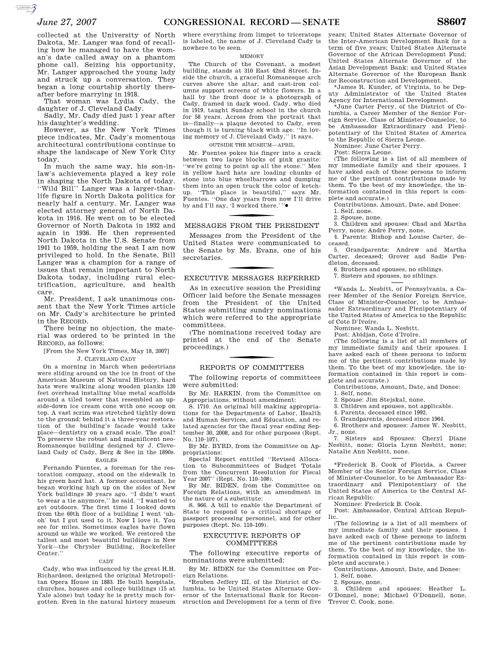 Congressional Record—Senate S8607