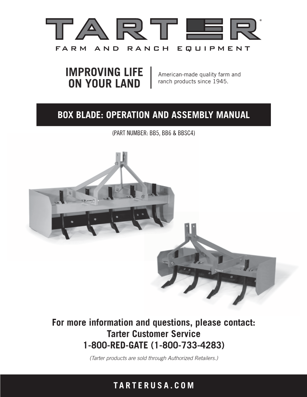 Box Blade Manual