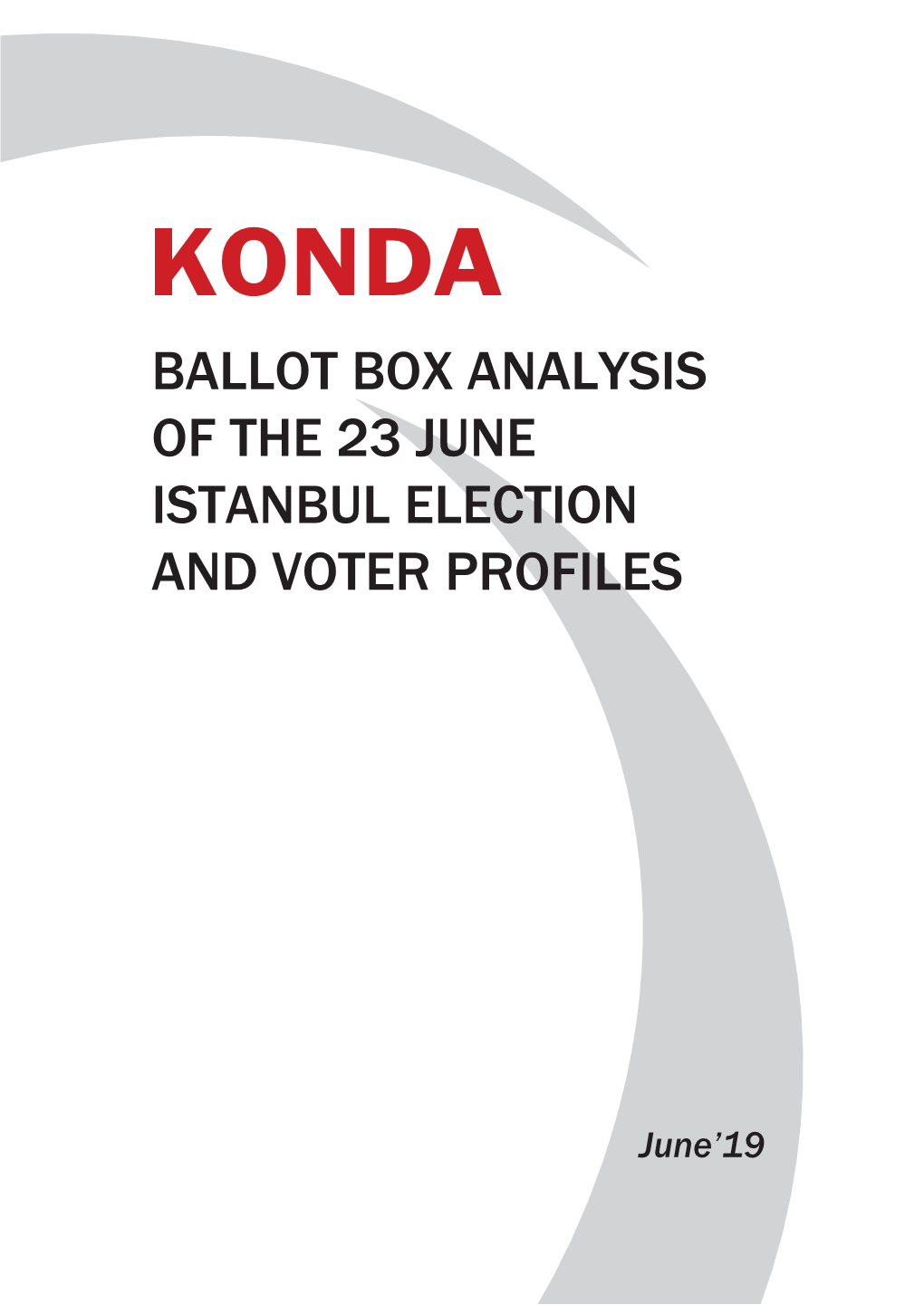 Ballot Box Analysis of the 23 June Istanbul Election and Voter Profiles