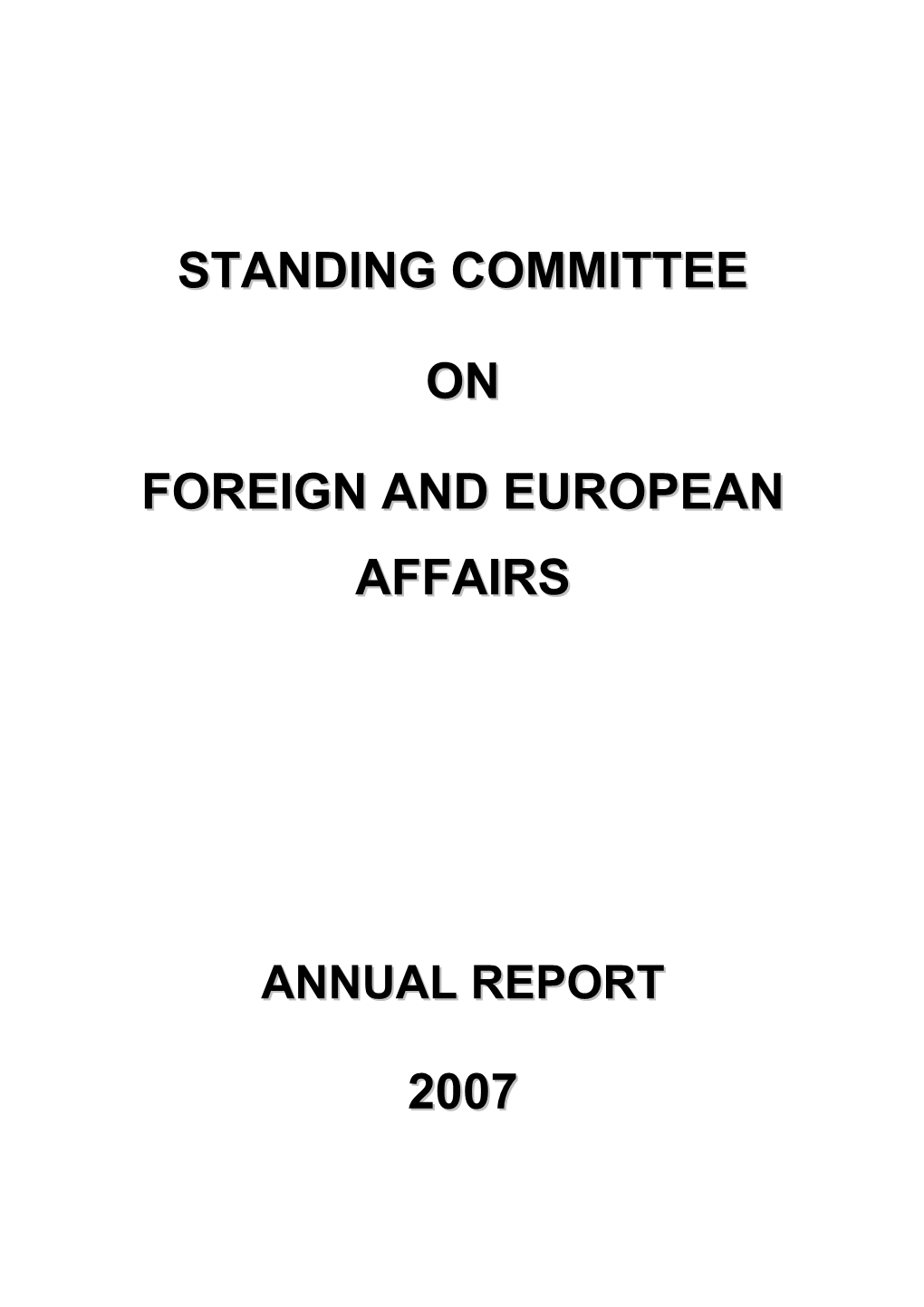 2007 SCFEA Annual Report