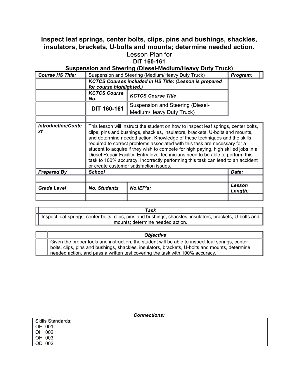 Suspension and Steering (Diesel-Medium/Heavy Duty Truck)