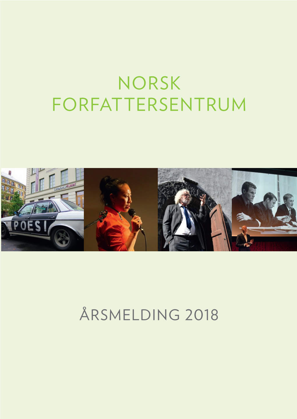 Årsmelding 2018 Forfattersentrum