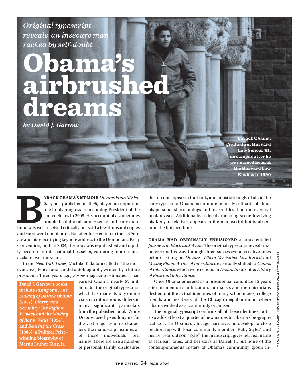 Obama's Airbrushed Dreams