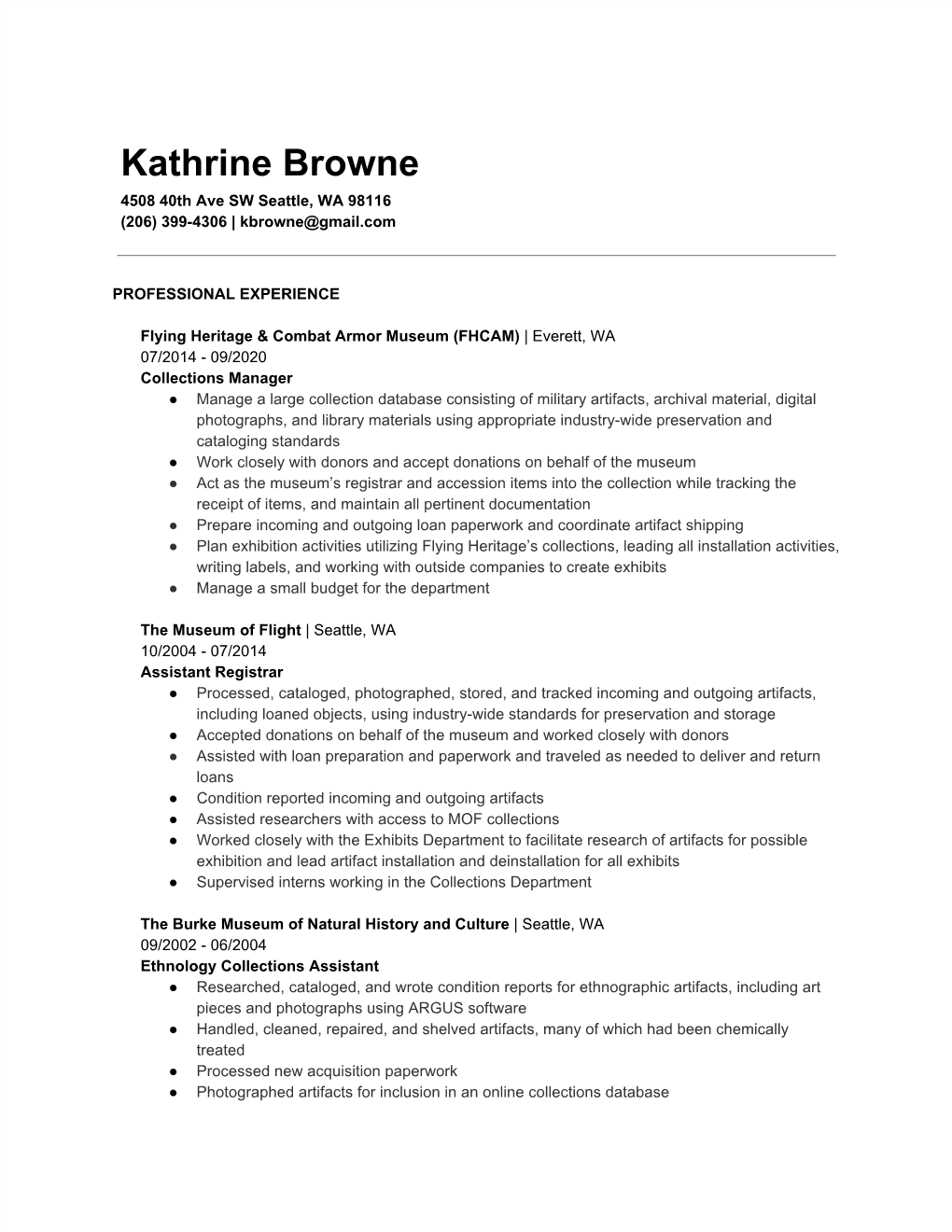 Kathrine Browne