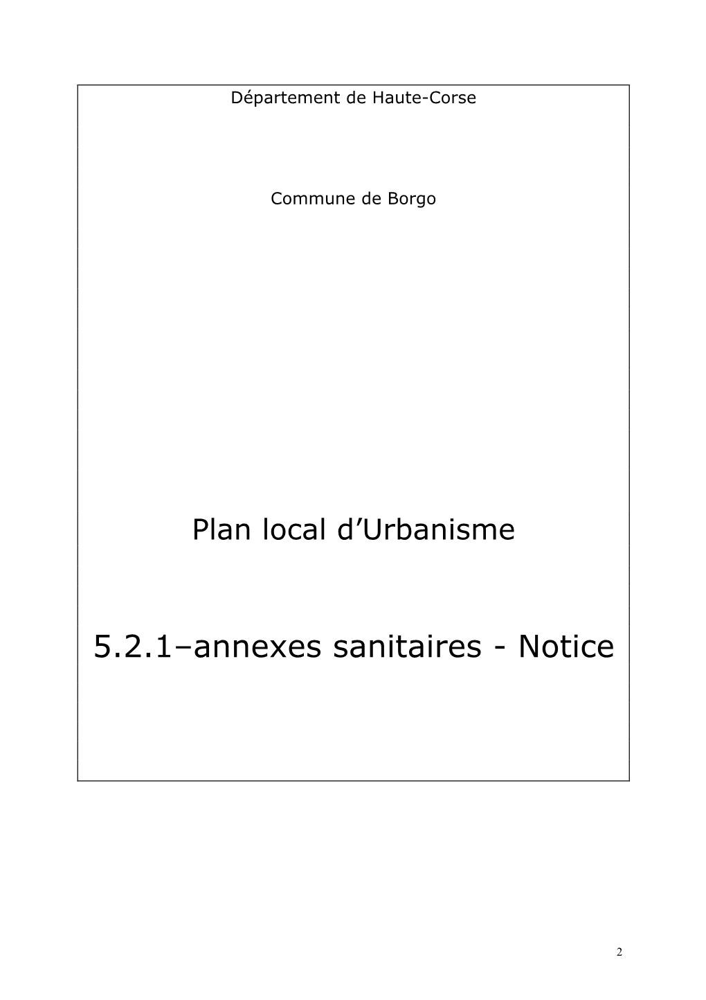 Notice Annexe Sanitaire 2020